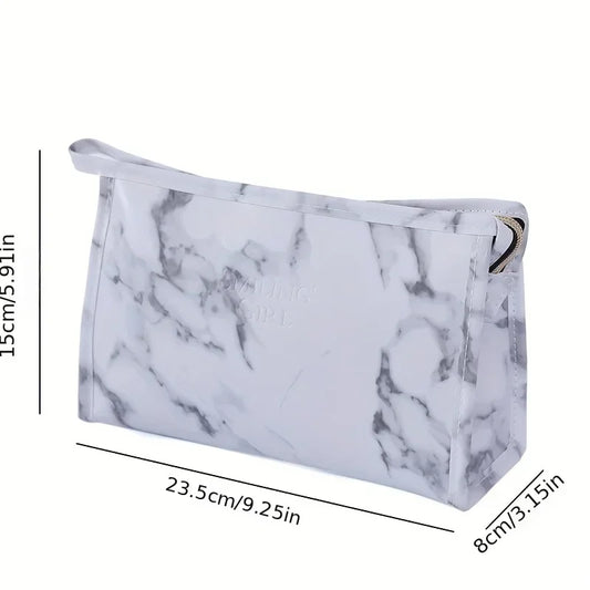 Marble Cosmetic Bag