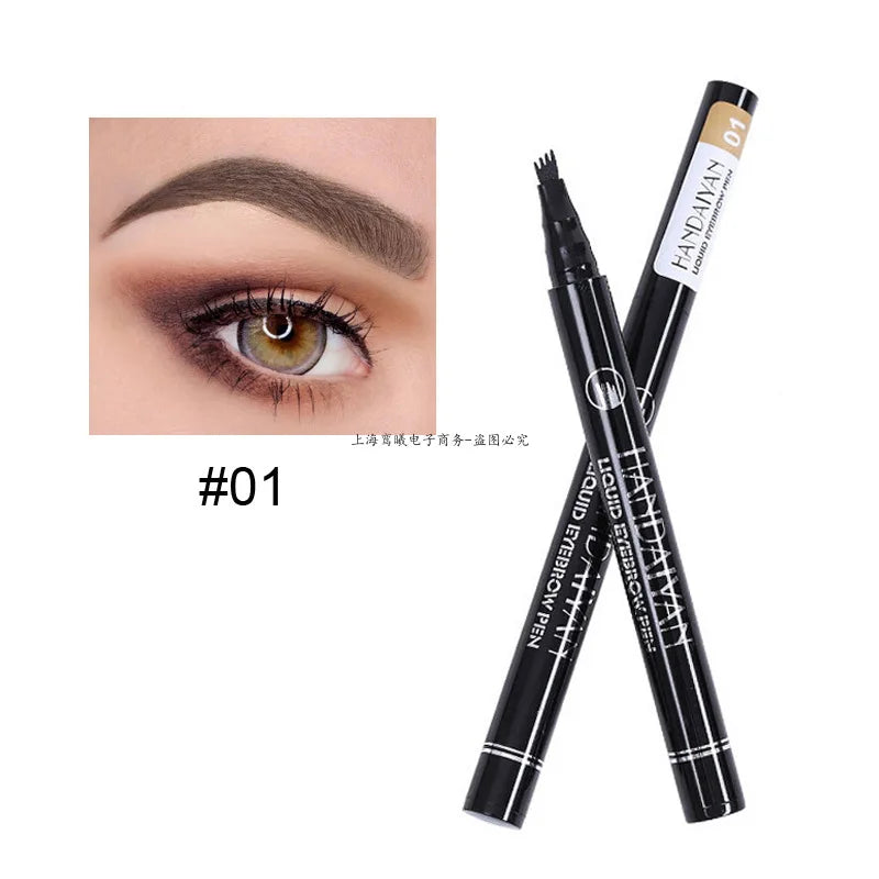 5 Colors Eyebrow Pen Waterproof