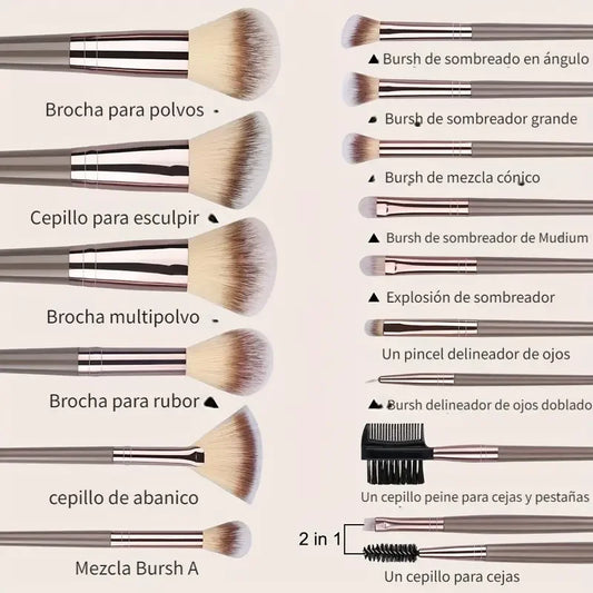 Complete Professional Make Up Brush Set