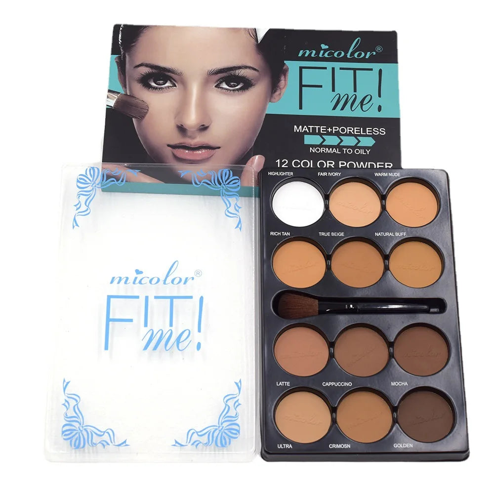 Coffee Colour Contour Palette