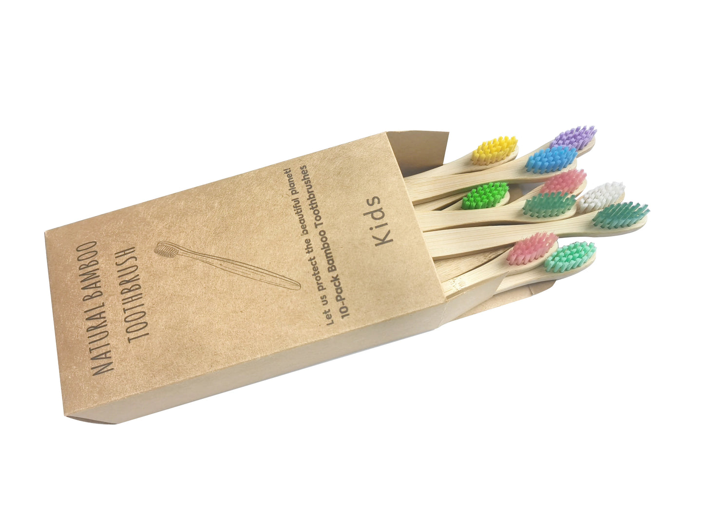 Children’s Cone Shape Bamboo Toothbrush