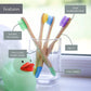 Children’s Cone Shape Bamboo Toothbrush