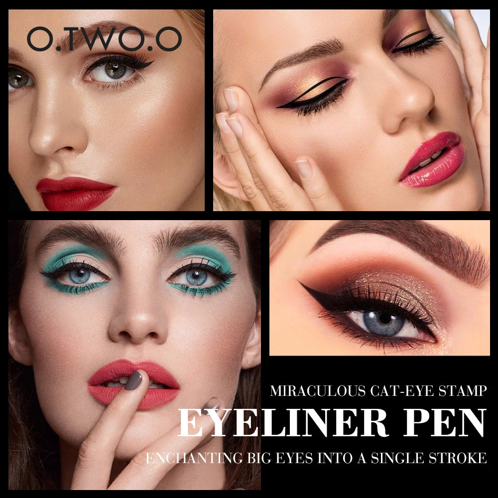 2 in 1 Black Liquid Eyeliner