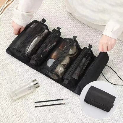 4 in 1 Foldable Nylon Cosmetic Bag