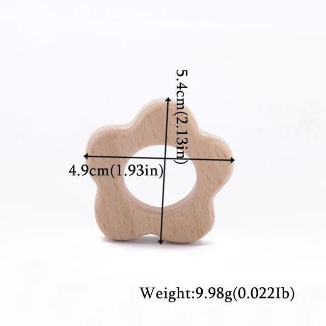 Baby Natural Wood Teething Toy