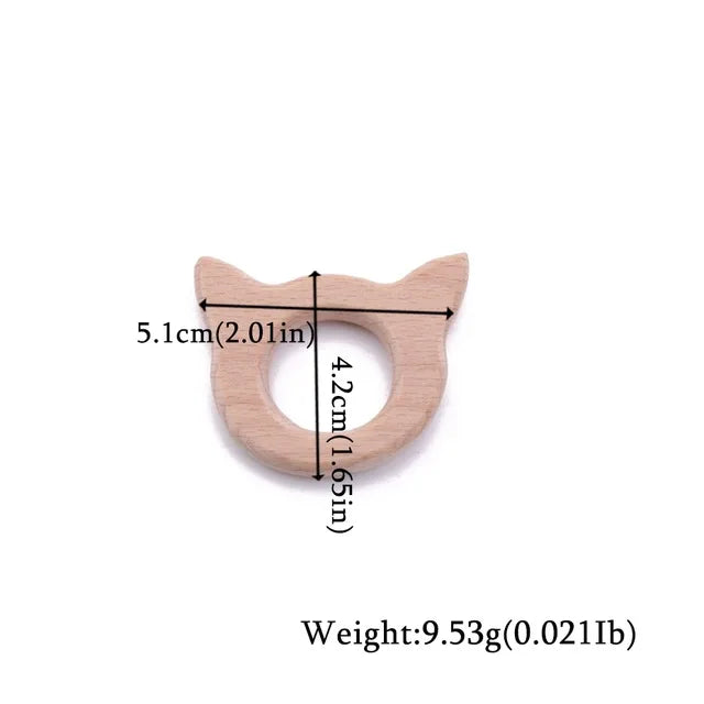 Baby Natural Wood Teething Toy