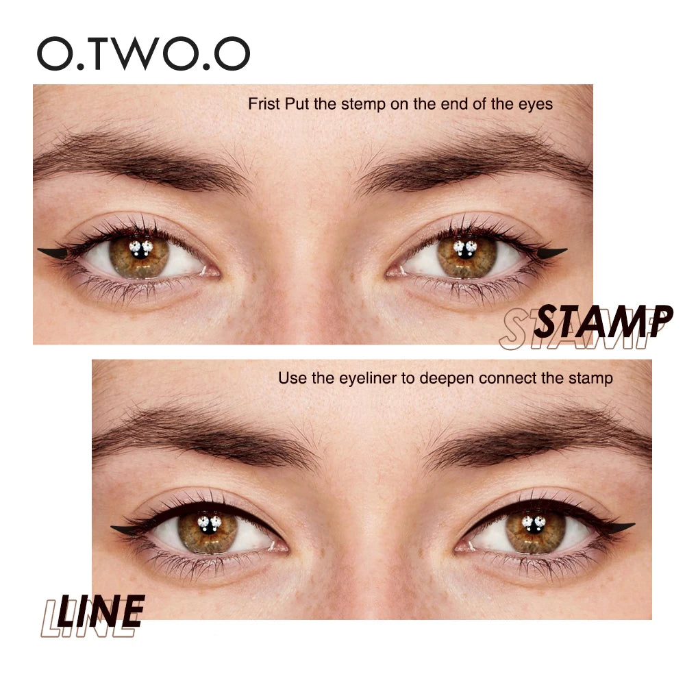 2 in 1 Black Liquid Eyeliner