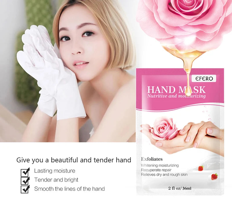 Anti-Wrinkle and Moisturizing Hand Mask