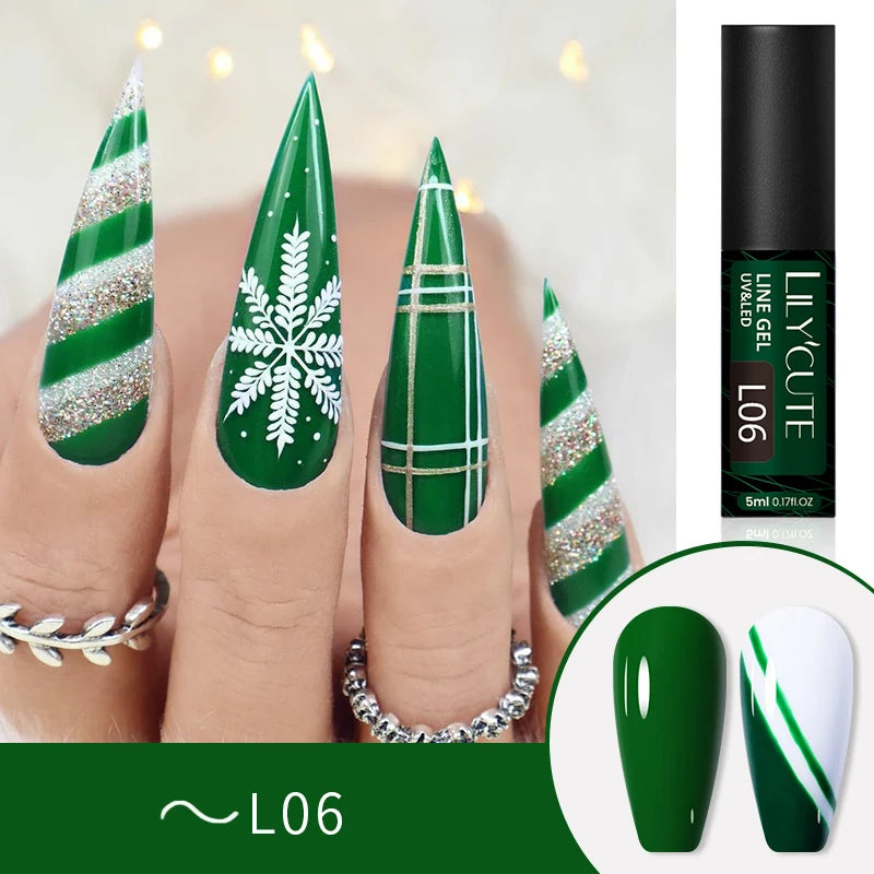 Reflective Metallic Gel Nail Polish