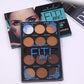 Coffee Colour Contour Palette