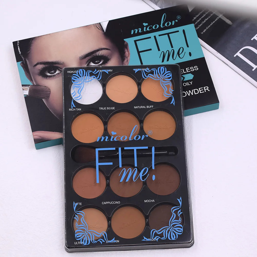 Coffee Colour Contour Palette