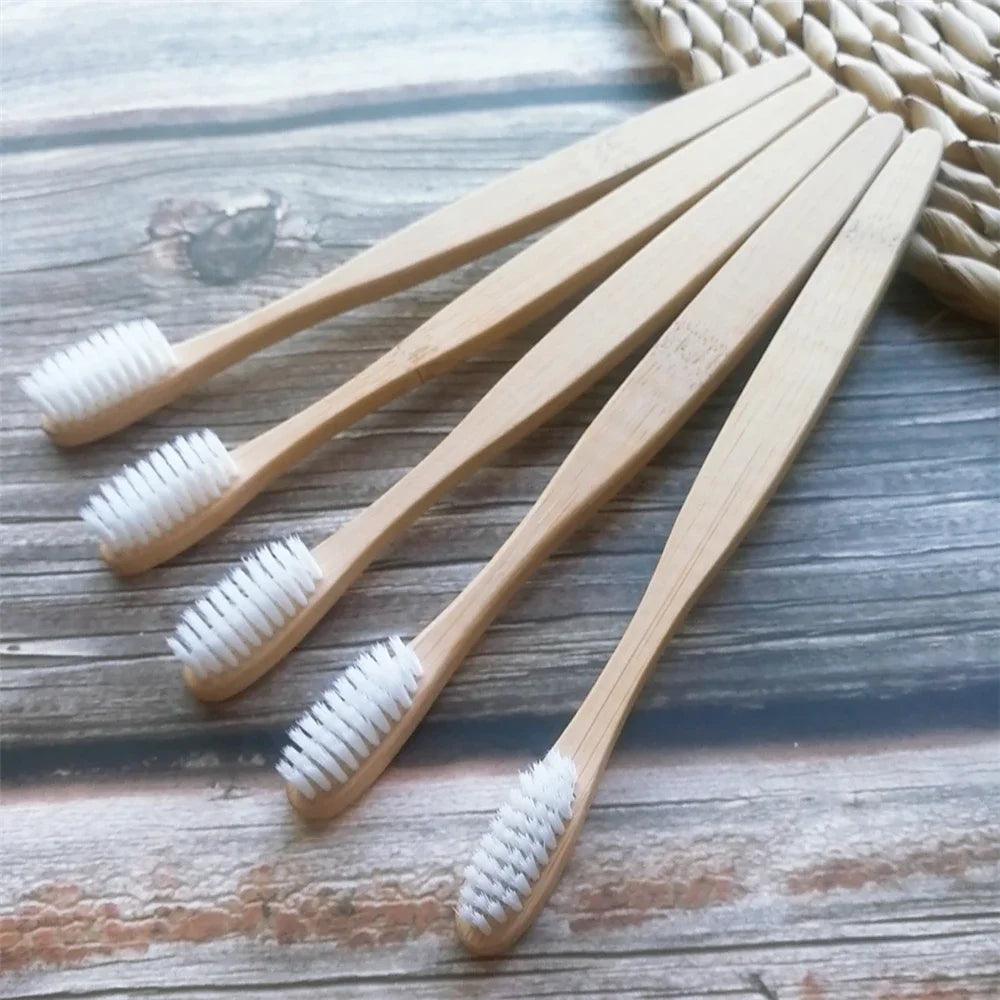 Natural Bamboo Soft Bristle Toothbrush