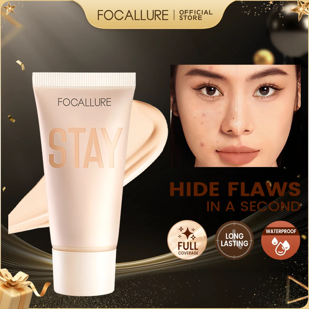 Pore-Blurring Matte Foundation
