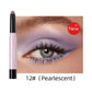 12 Colors Waterproof Glitter & Matte Eyeshadow Pencils