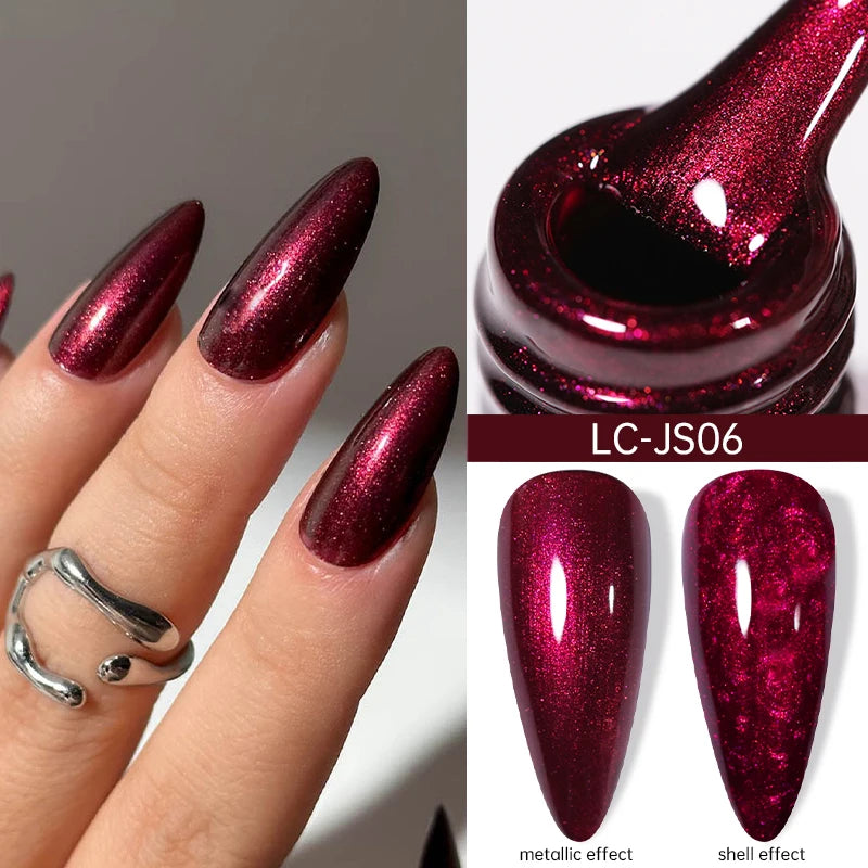 Reflective Metallic Gel Nail Polish