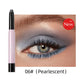 12 Colors Waterproof Glitter & Matte Eyeshadow Pencils