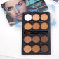 Coffee Colour Contour Palette