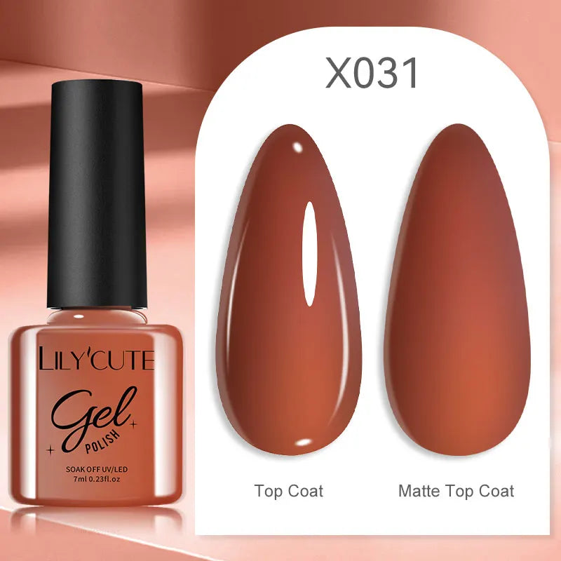 Reflective Metallic Gel Nail Polish