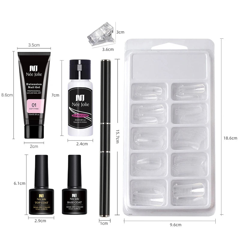 Poly Nail Gel Set