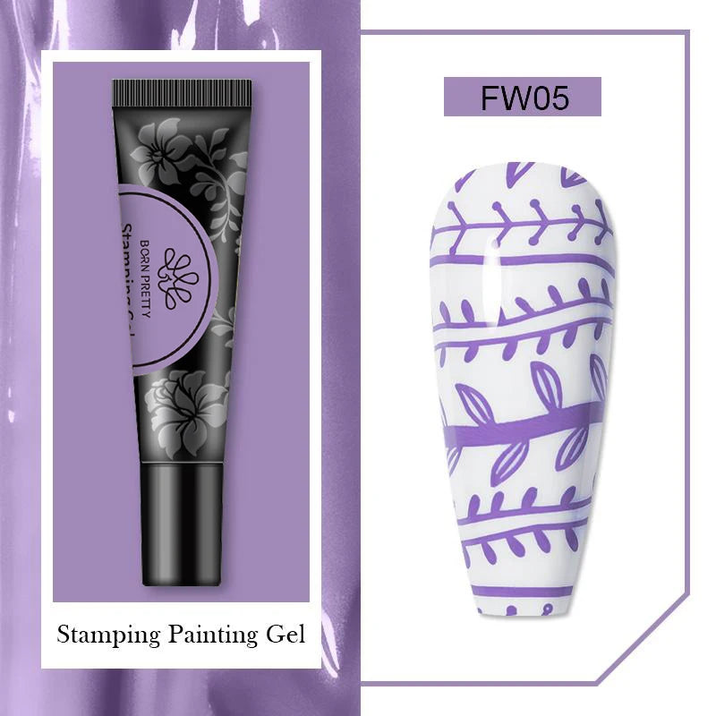 Nail Stamping Gel Polish