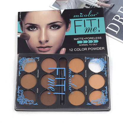 Coffee Colour Contour Palette
