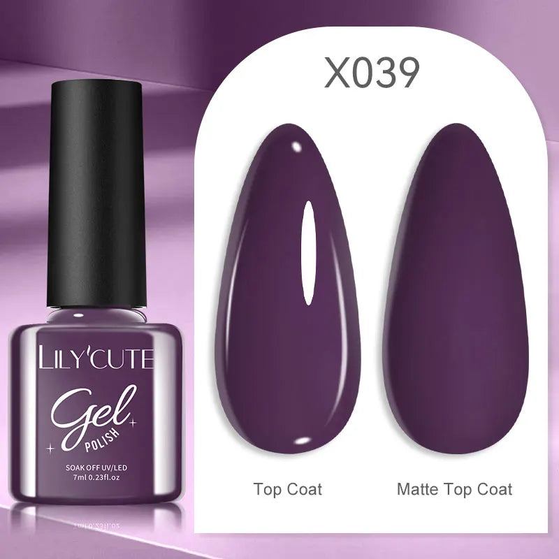 Reflective Metallic Gel Nail Polish
