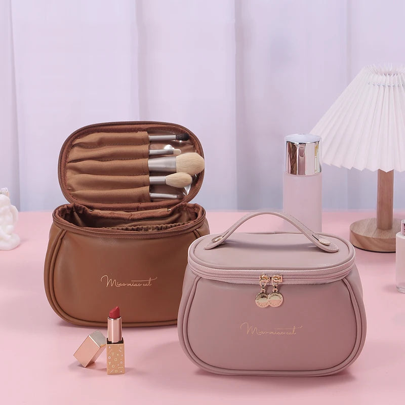 PU Leather Waterproof Cosmetic Bag