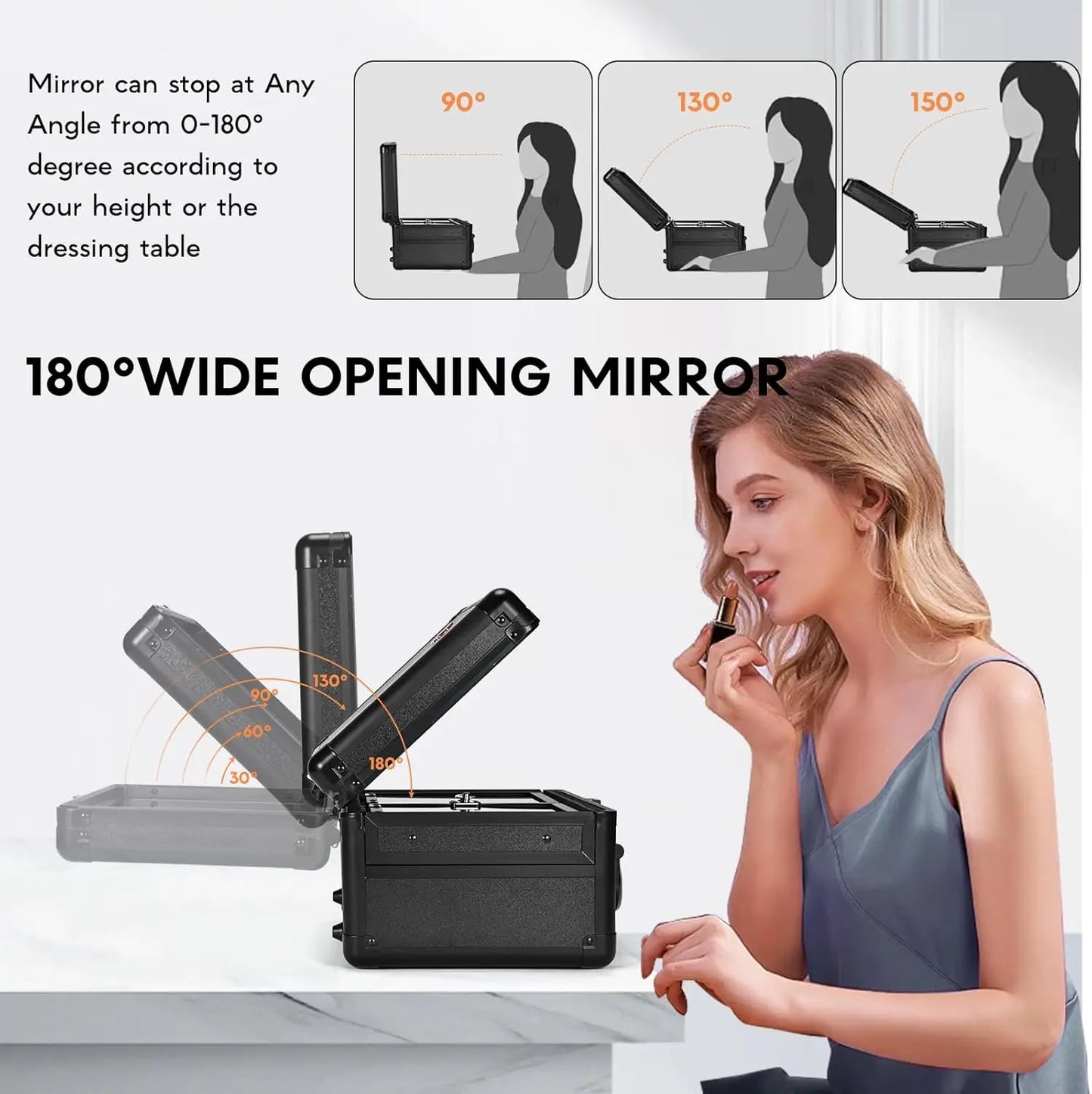 Professional Artist Travel Makeup Case