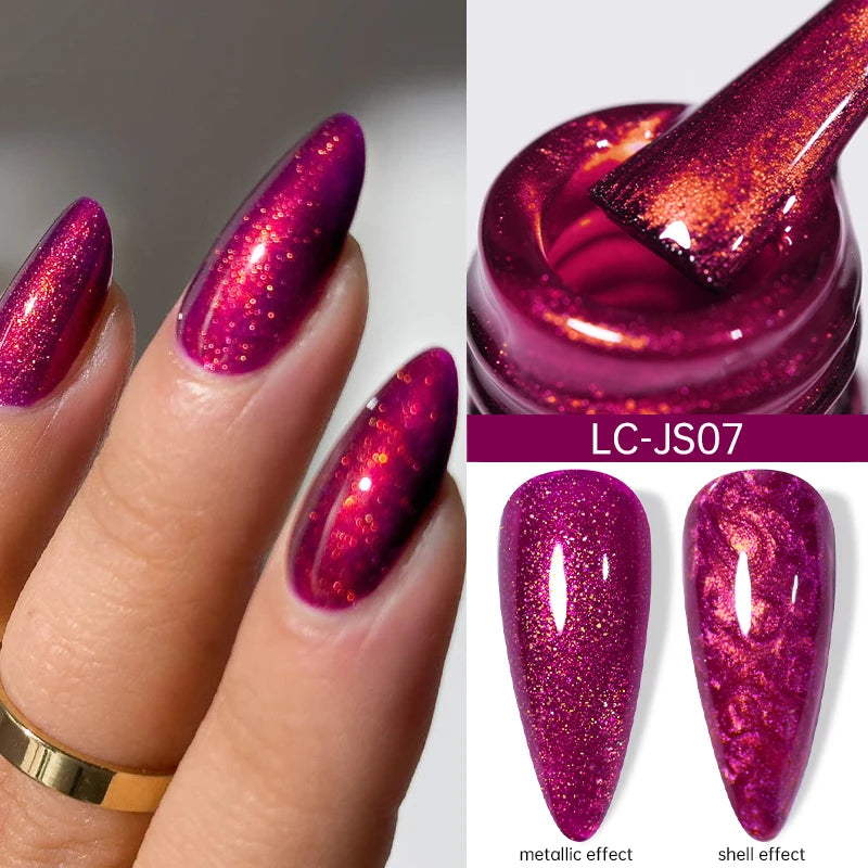 Reflective Metallic Gel Nail Polish
