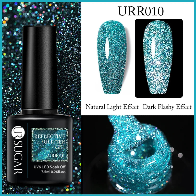 SUGAR Reflective Glitter Nail Gel