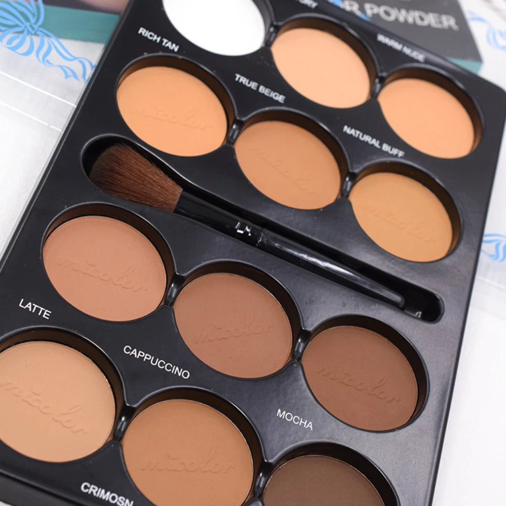 Coffee Colour Contour Palette