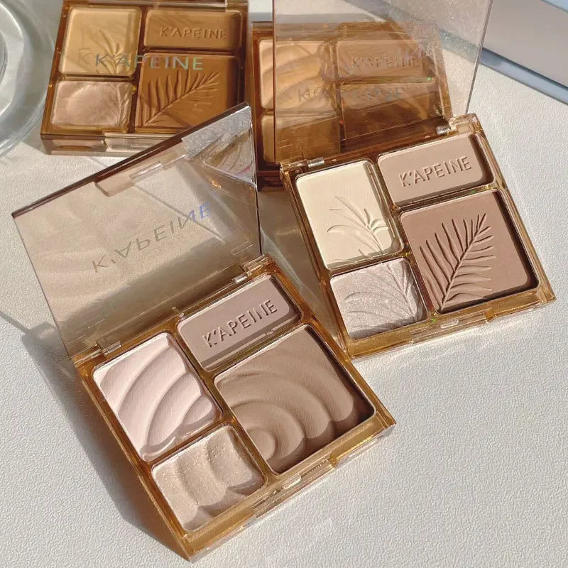 4Color Face Highlighter Palette