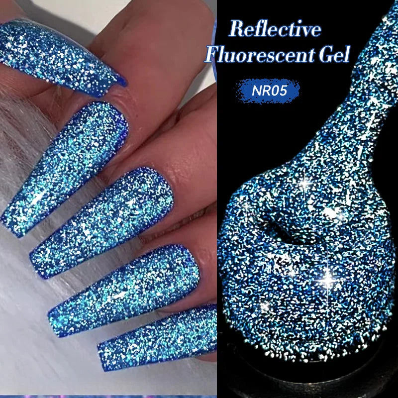 Reflective Metallic Gel Nail Polish