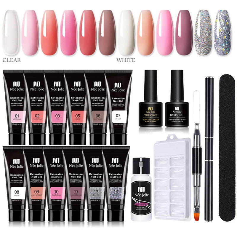 Poly Nail Gel Set