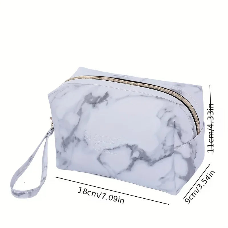 Marble Cosmetic Bag