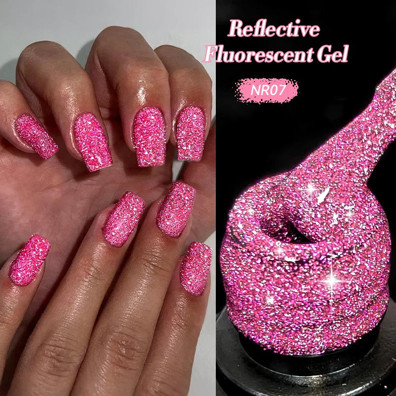 Reflective Metallic Gel Nail Polish