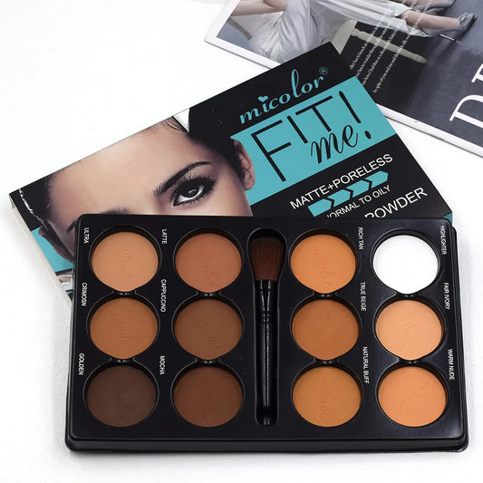 Coffee Colour Contour Palette