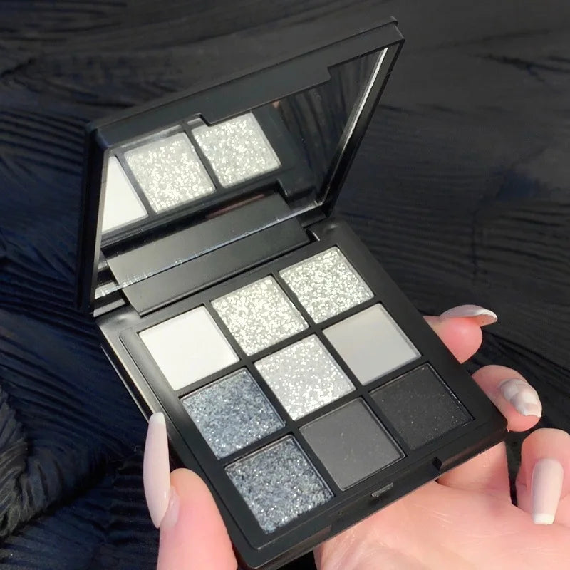 9 Colors Shining Glitter Eyeshadow Palette