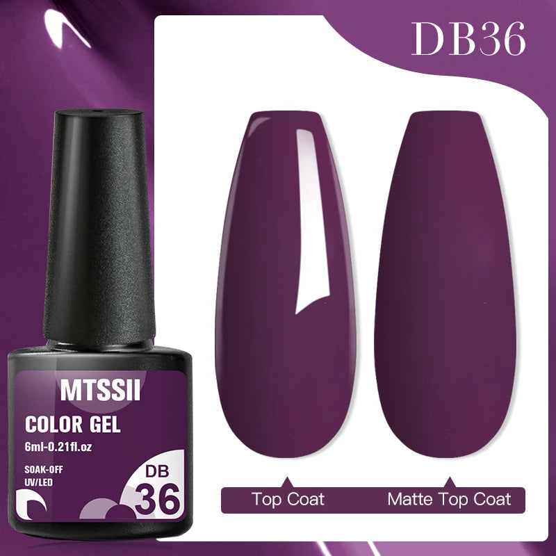 Dried Flower Gel Nail Polish