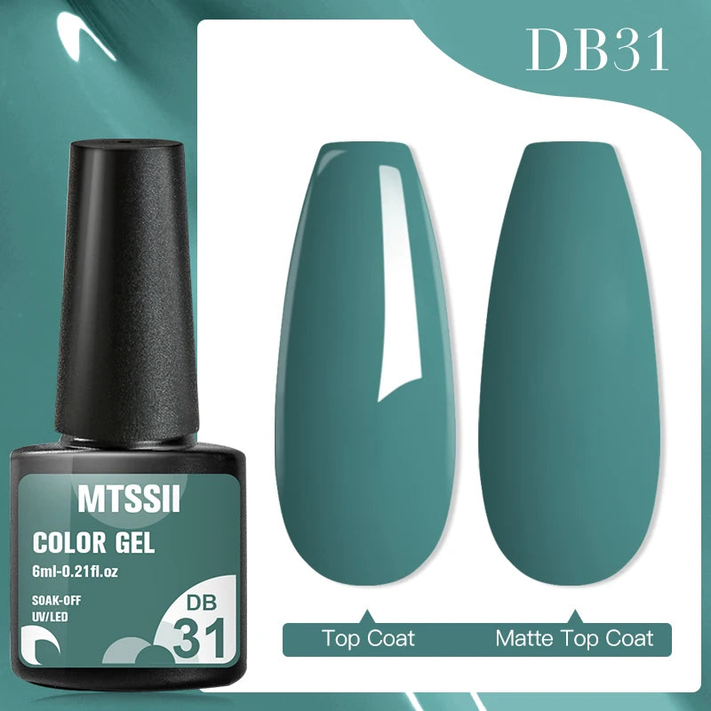 Dried Flower Gel Nail Polish
