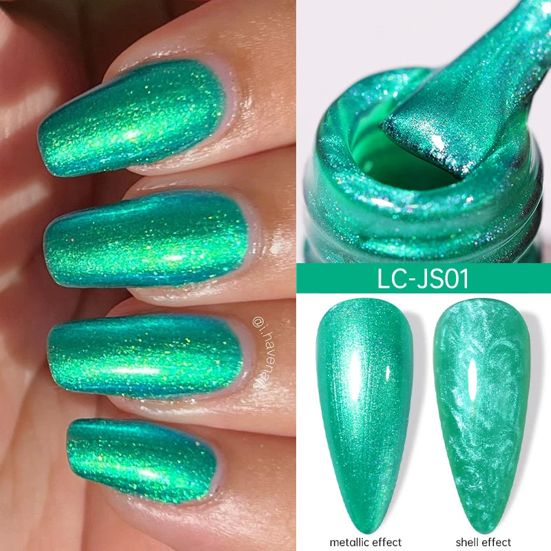 Reflective Metallic Gel Nail Polish