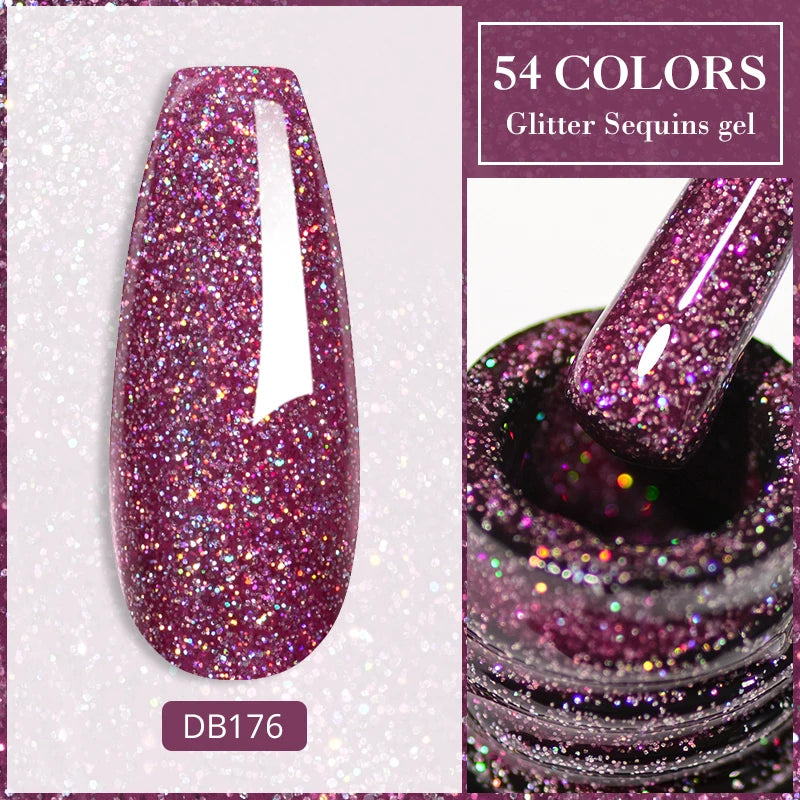 Dried Flower Gel Nail Polish