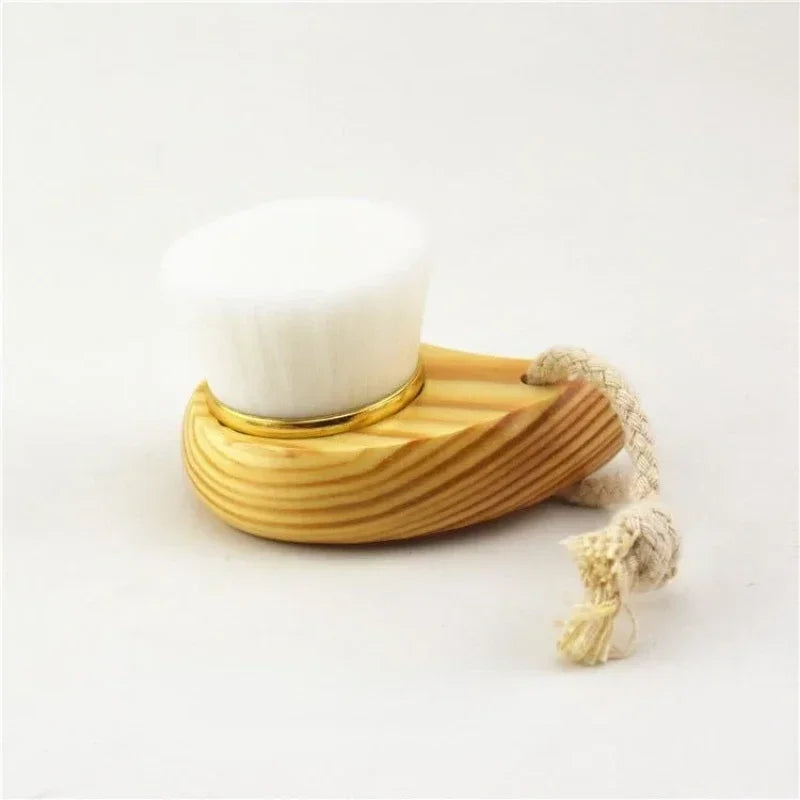 Wooden Face Cleaning Brush