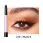 12 Colors Waterproof Glitter & Matte Eyeshadow Pencils