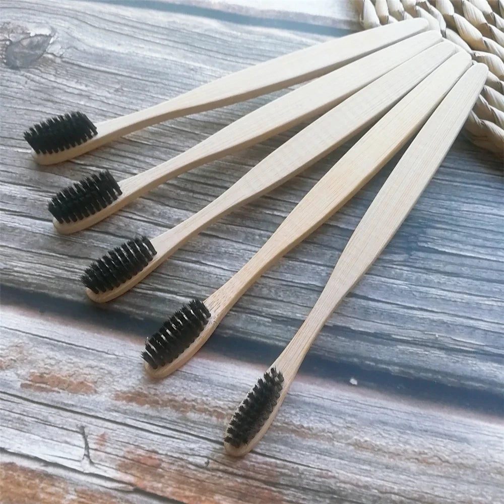 Natural Bamboo Soft Bristle Toothbrush