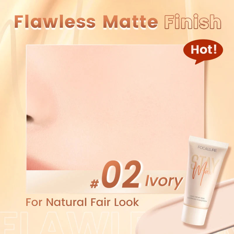 Pore-Blurring Matte Foundation