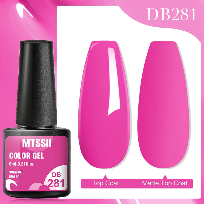 Dried Flower Gel Nail Polish