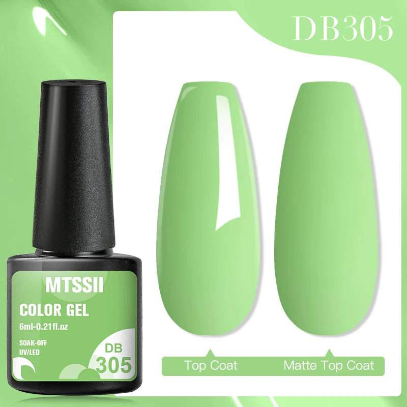 Dried Flower Gel Nail Polish