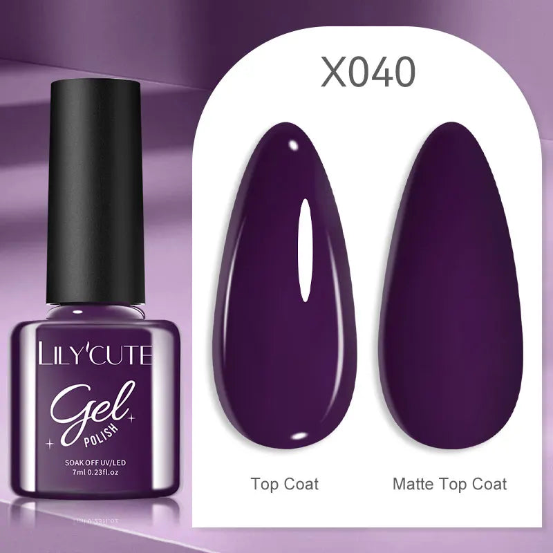 Reflective Metallic Gel Nail Polish