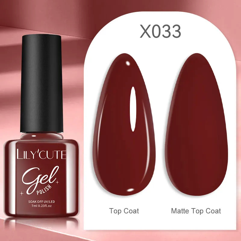 Reflective Metallic Gel Nail Polish